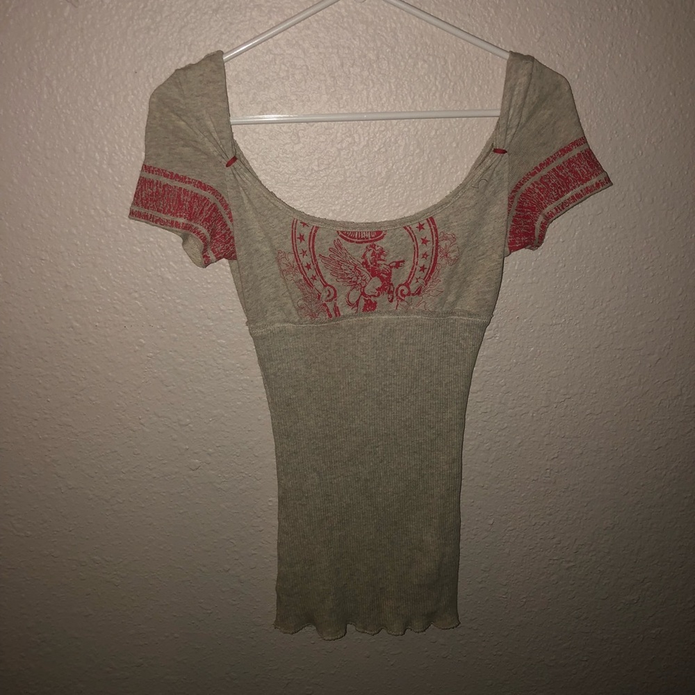 Vintage top, free people XS